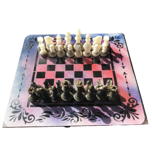 Chess Set - Space Galaxy Deluxe