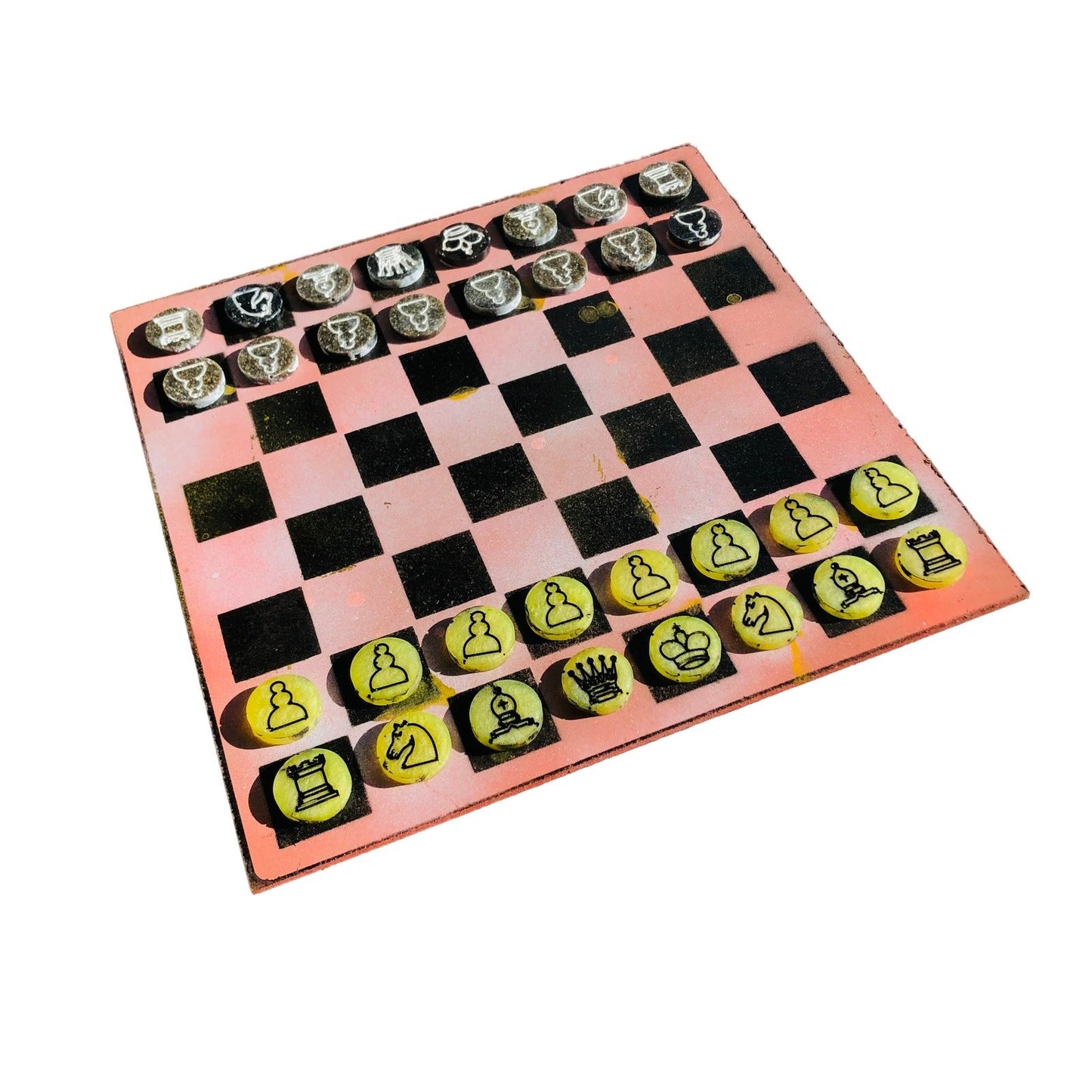 Chess Set - Dirty Pink