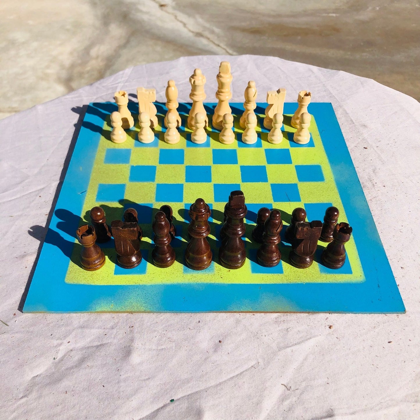 Chess Set - Seattle Green