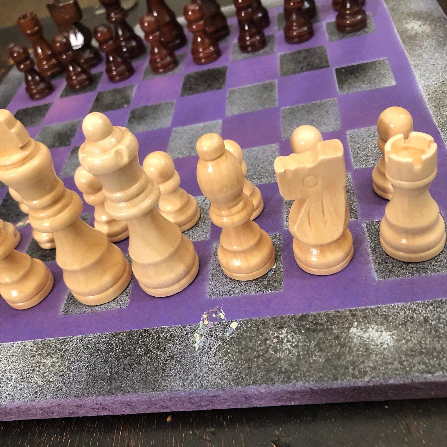 Chess Set - Midnight Purple