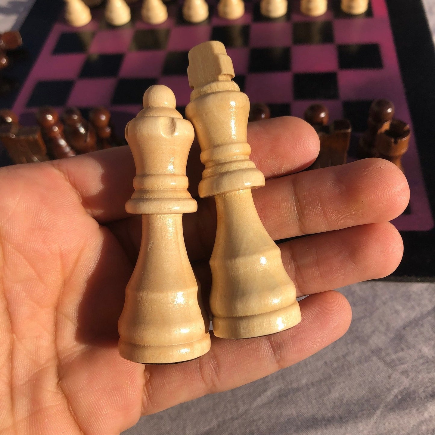 Chess Set - Simplistic Pink