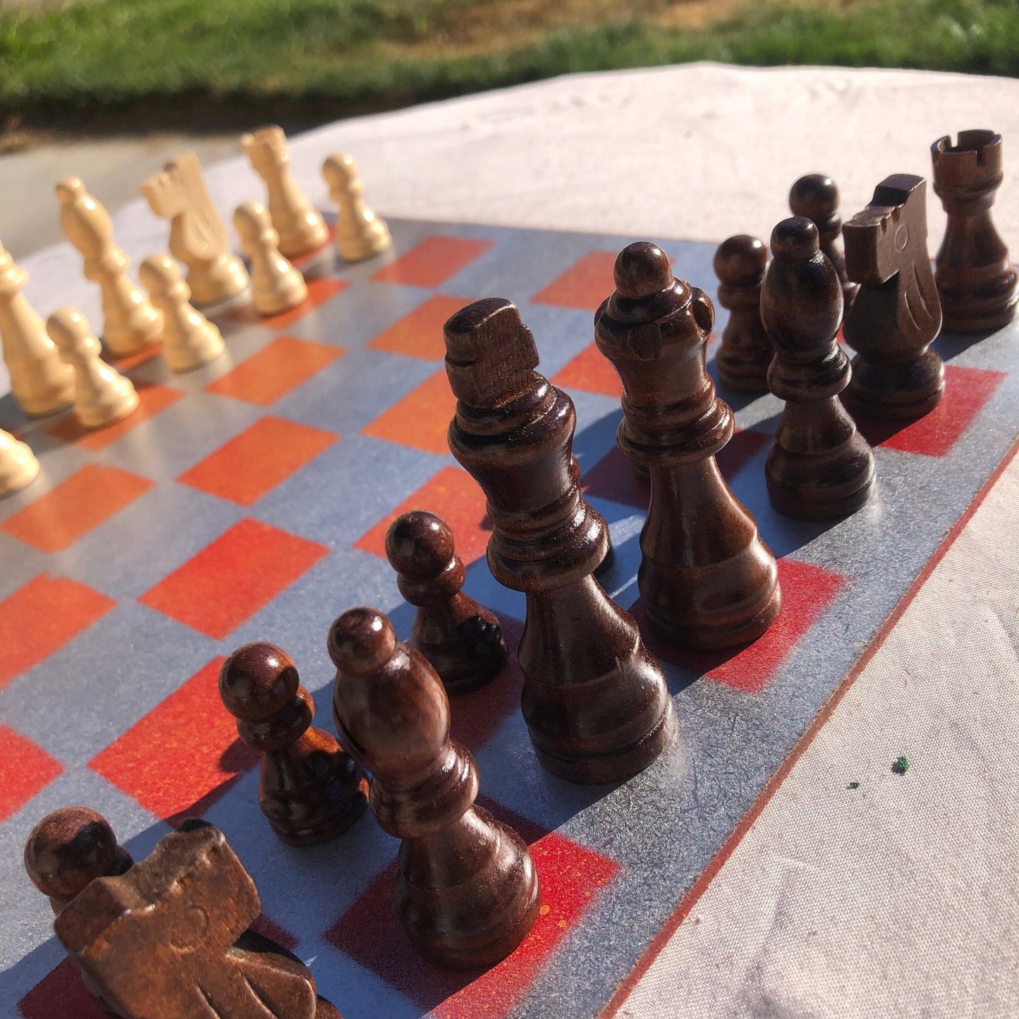 Chess Set - Robo Orange