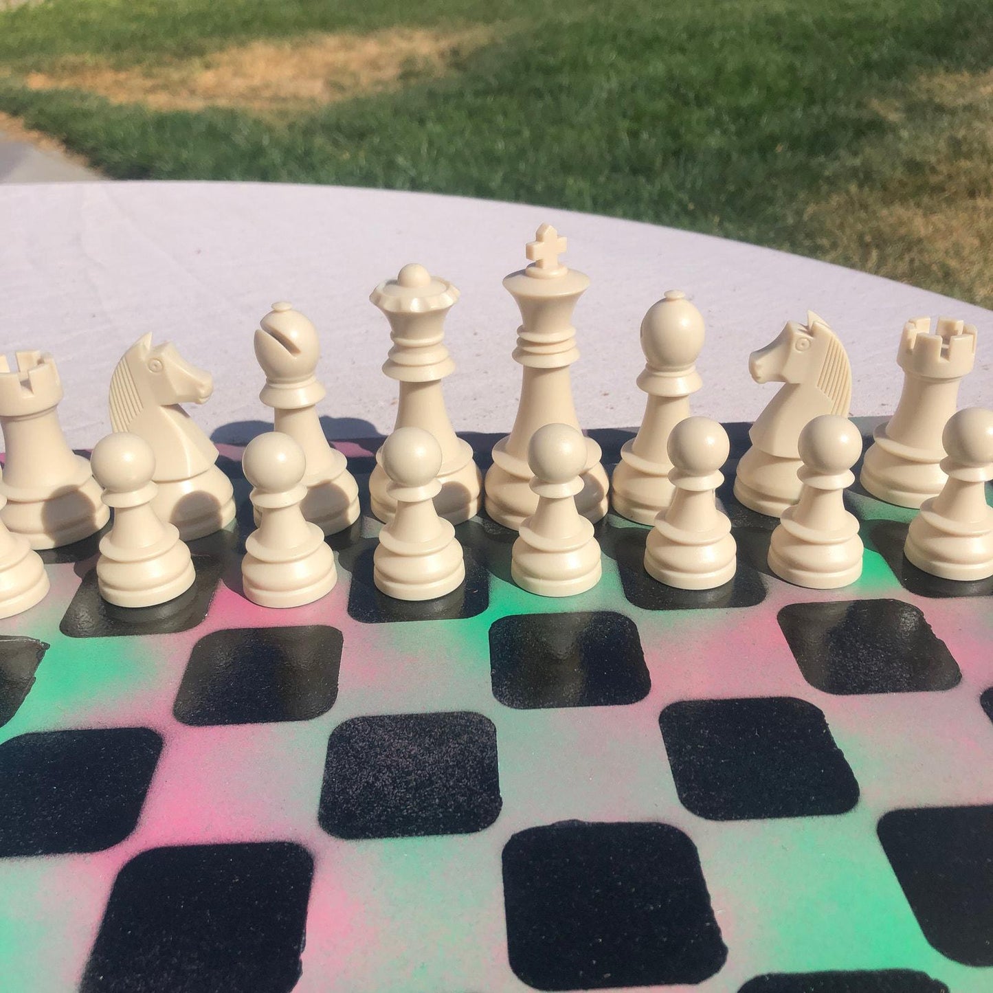 Large Chess Set - Color Blast