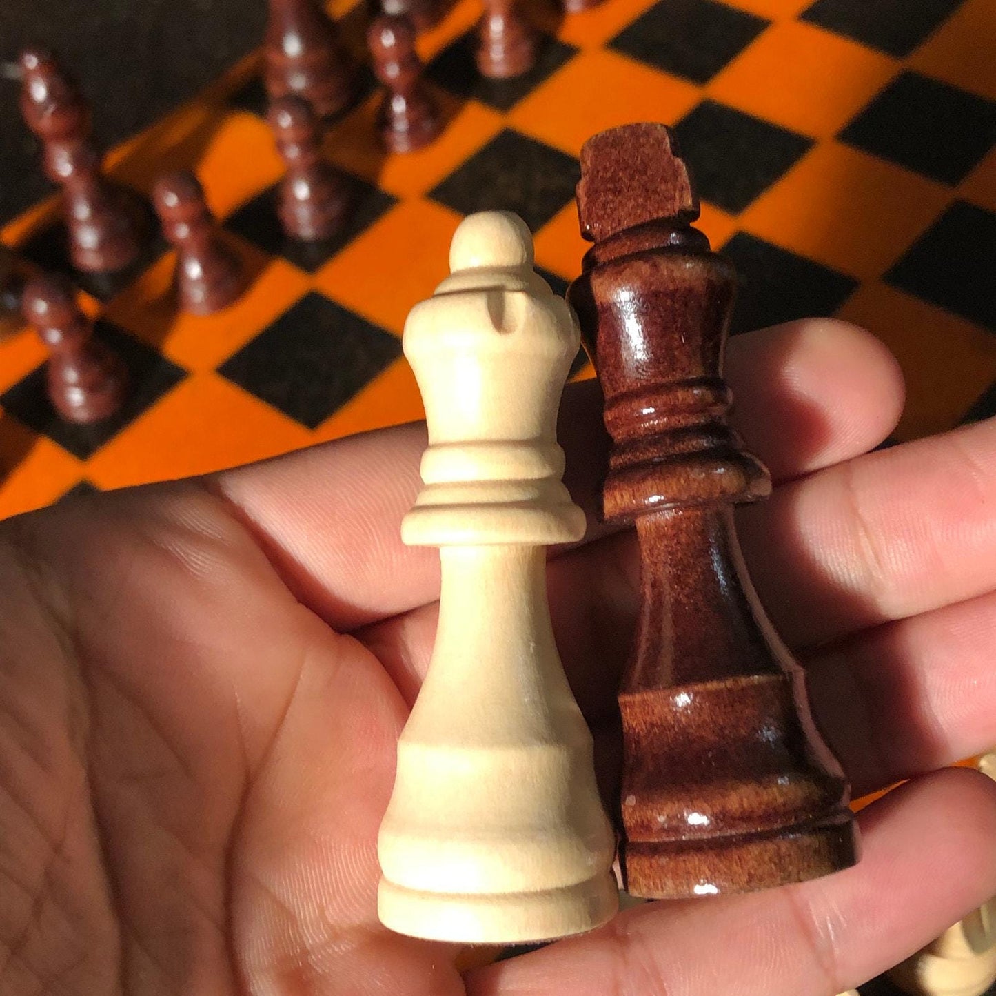 Chess Set - Halloween Orange Edition