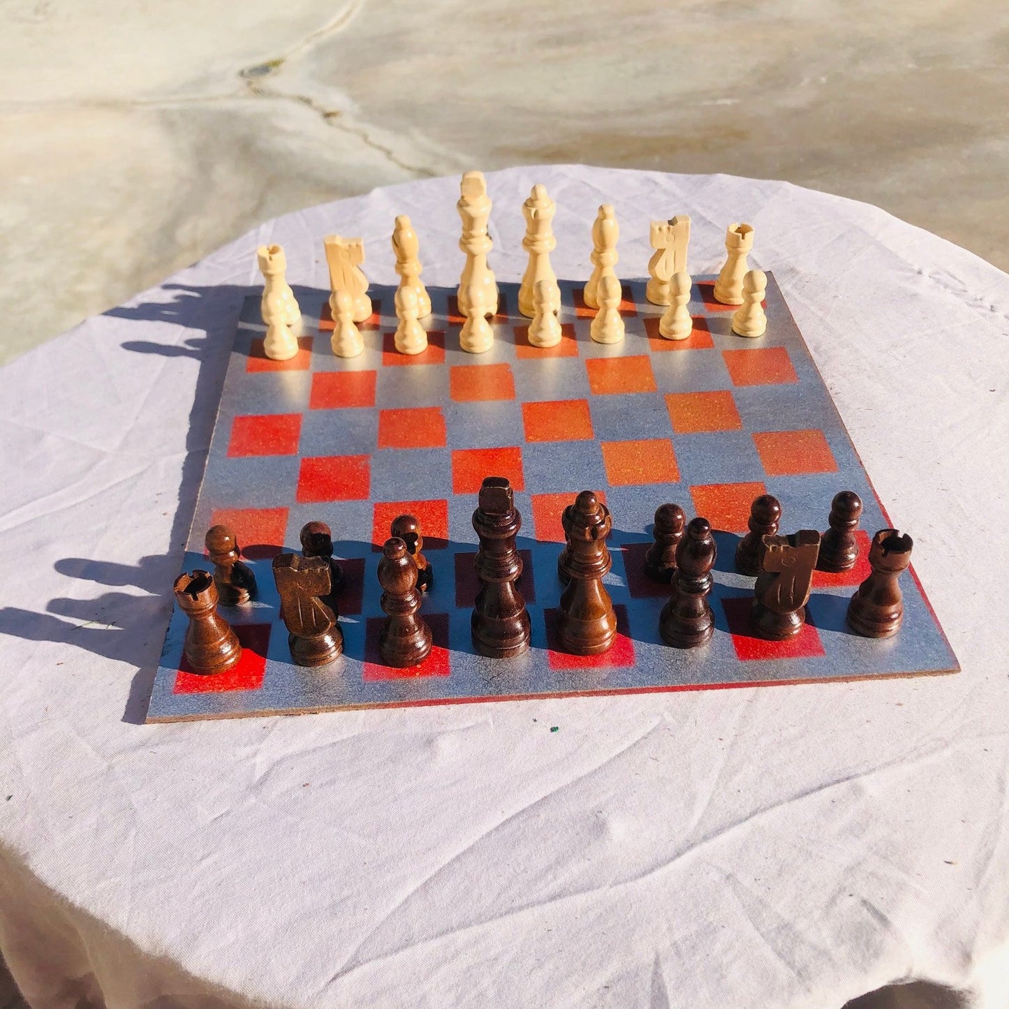 Chess Set - Robo Orange