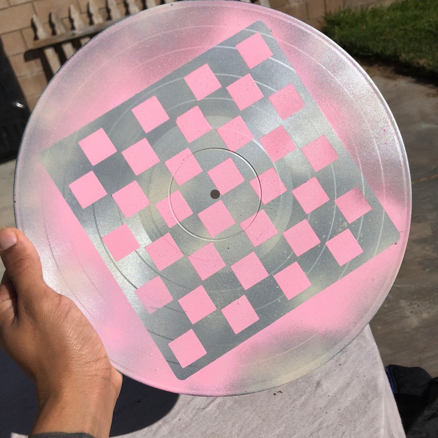 Vinyl Chess Set - Lemonade Pink