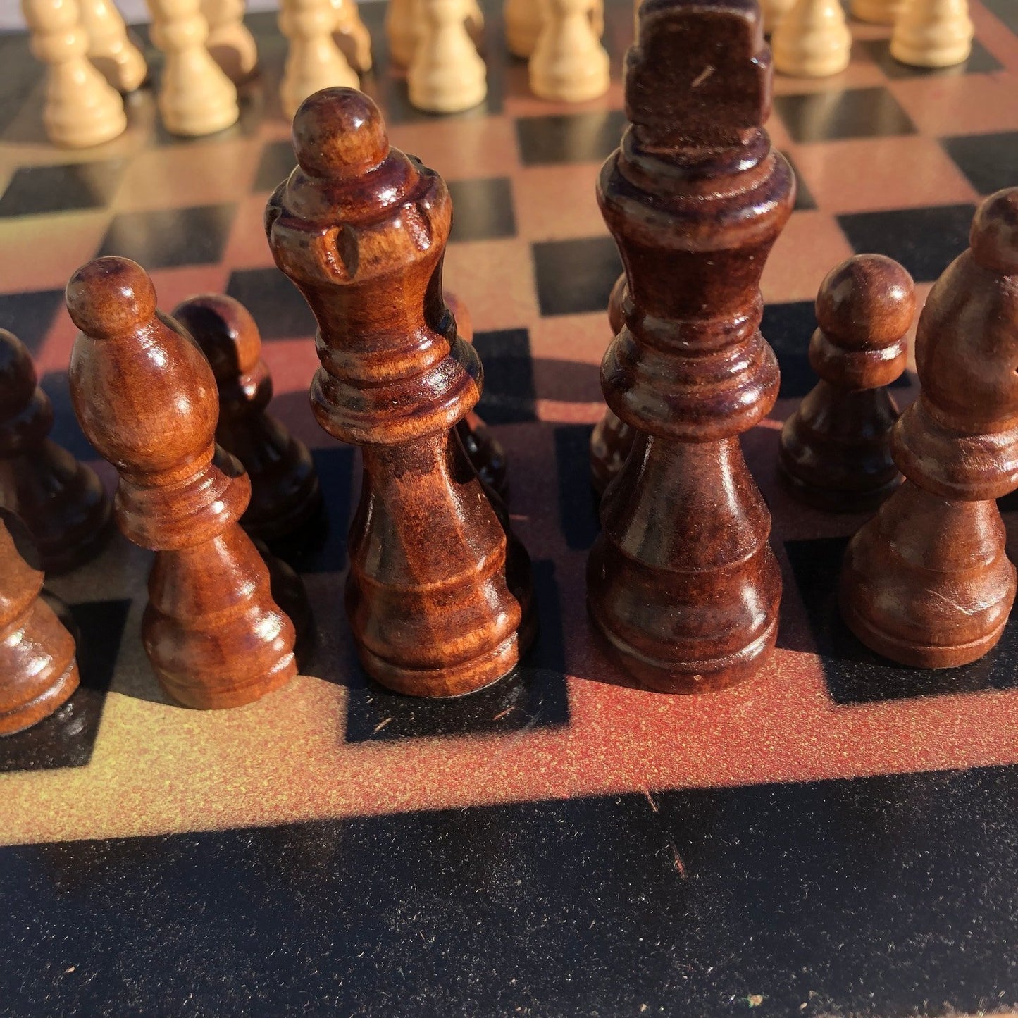 Chess Set - Rusting Bronze