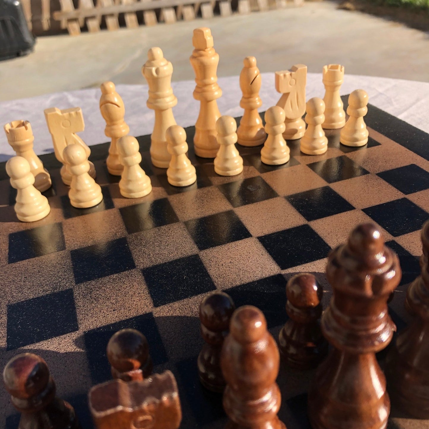 Chess Set - Luxury Brown