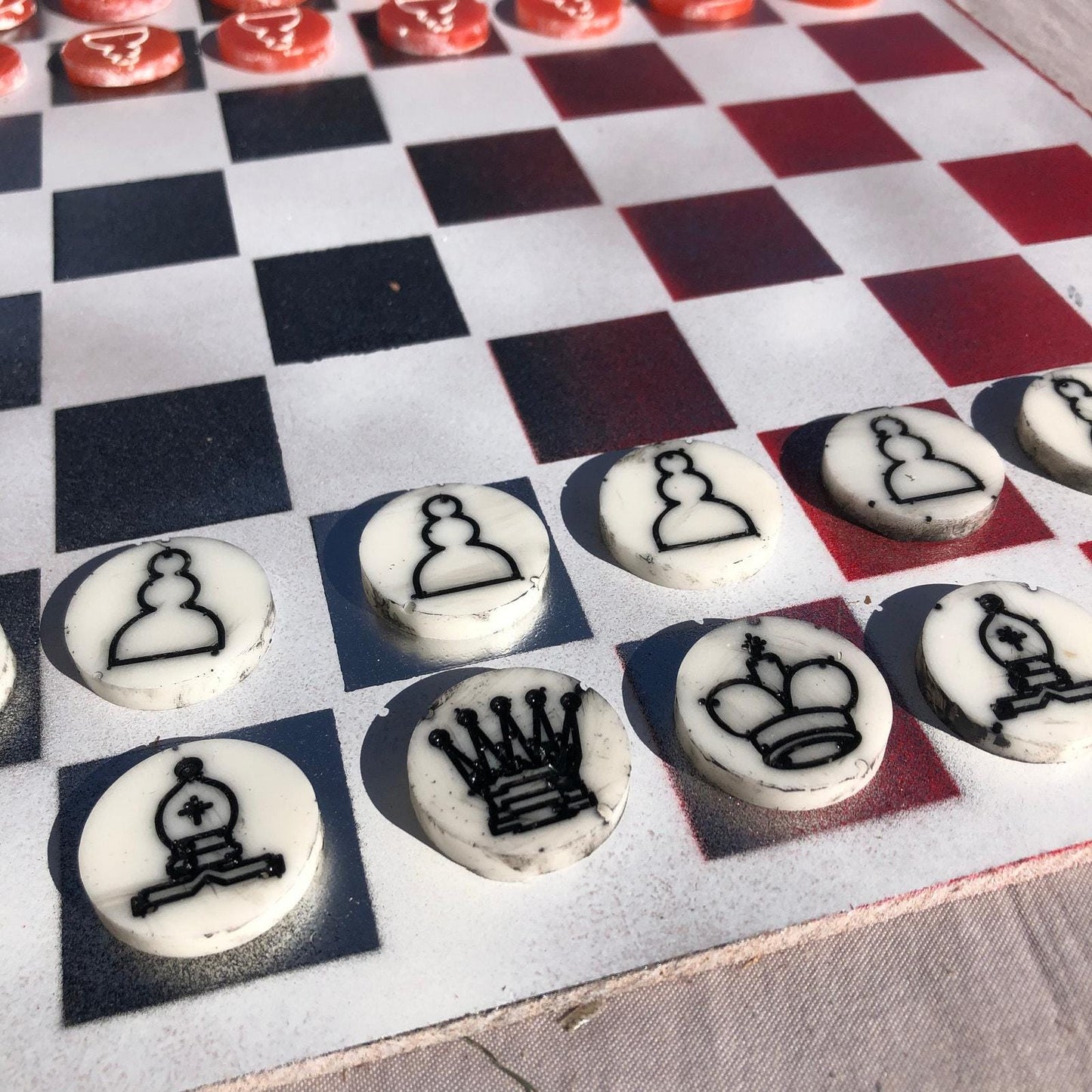 Chess Set - Race Track Edition