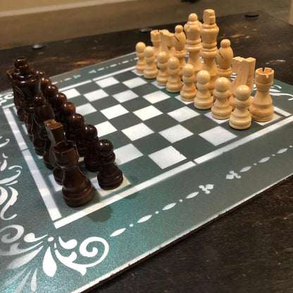 Chess Set - Dirty Green