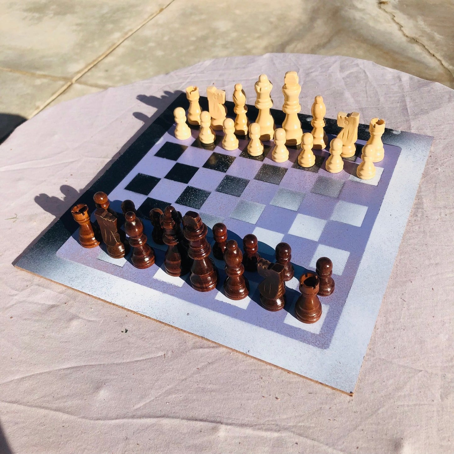 Chess Set - Purple Mist