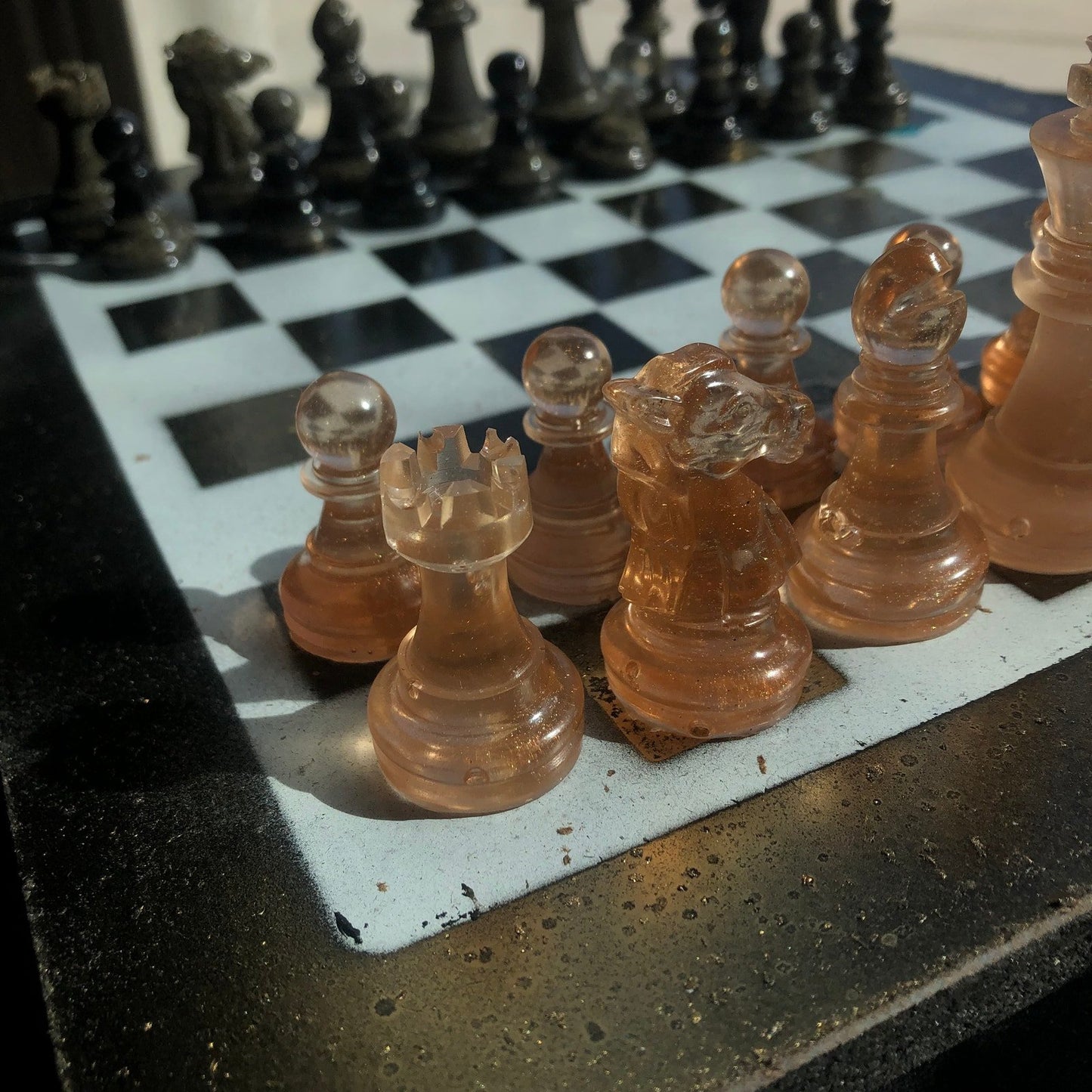 Chess Set - Golden Dust