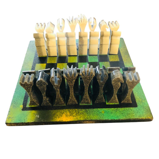 Chess Set - Green & Black Royal Edition