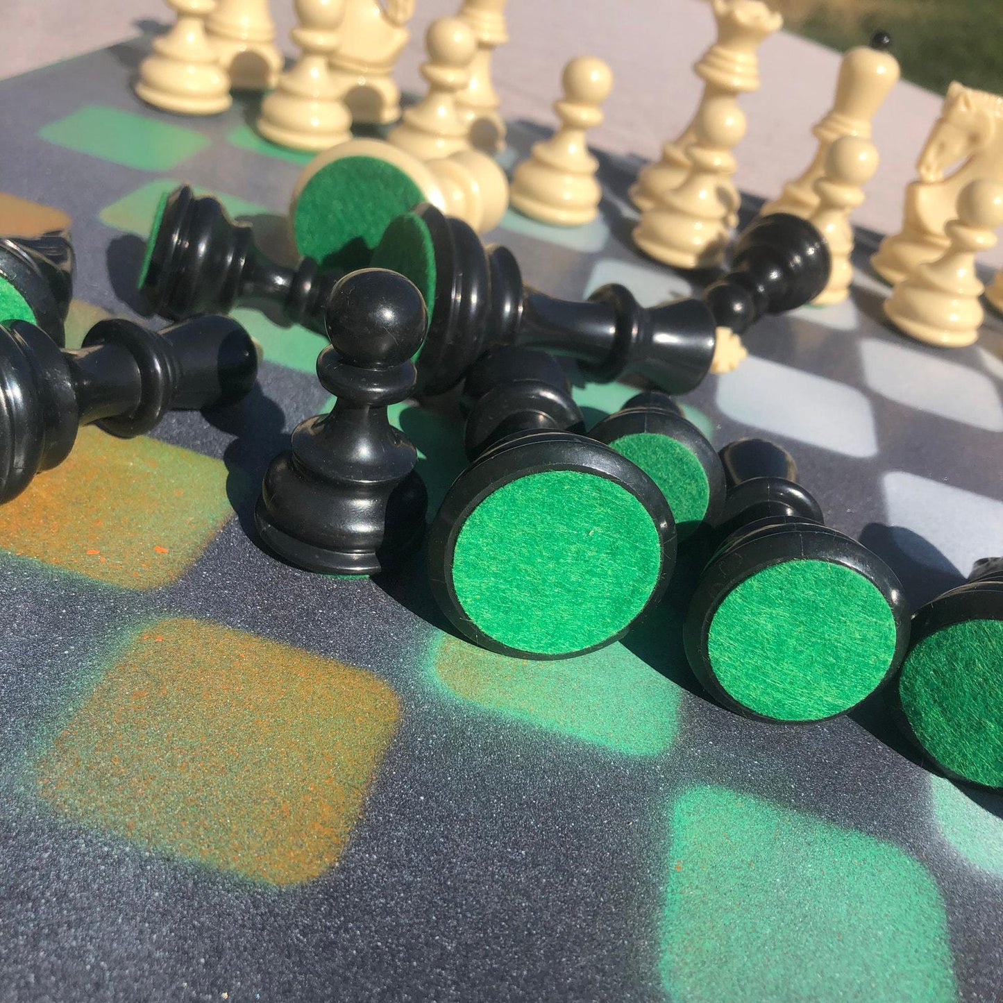 Large Chess Set - Black Mists