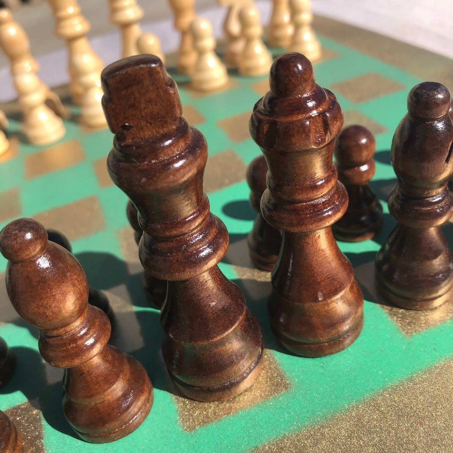 Chess Set - Golden Turf