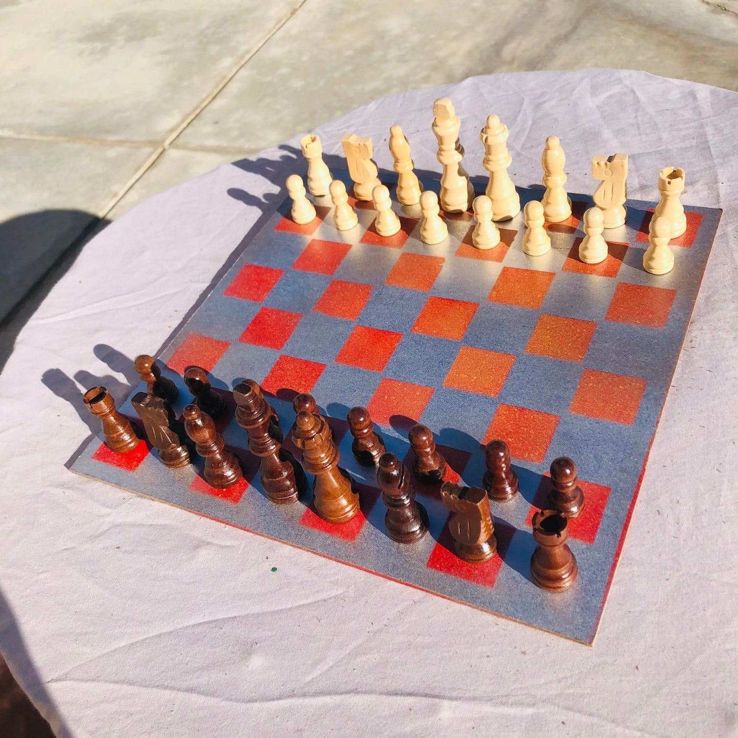 Chess Set - Robo Orange