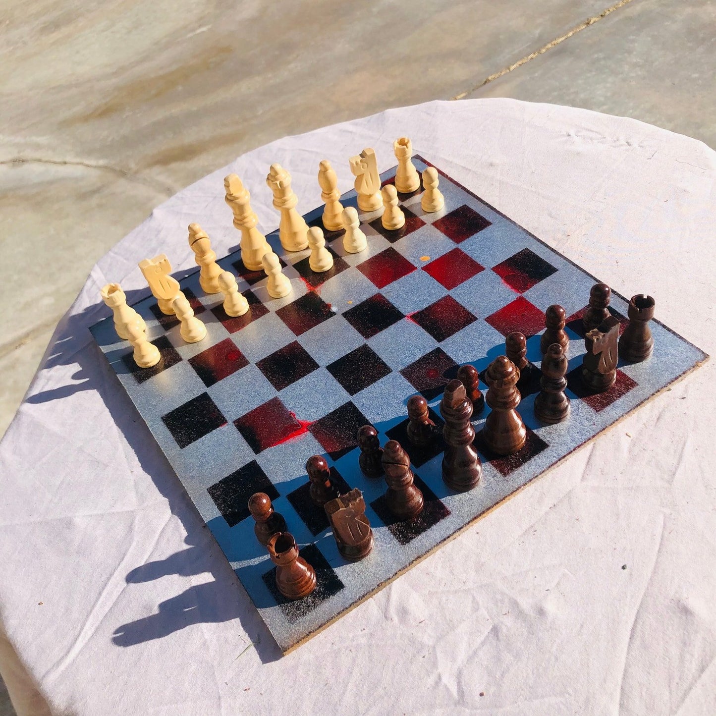 Chess Set - Robo Red