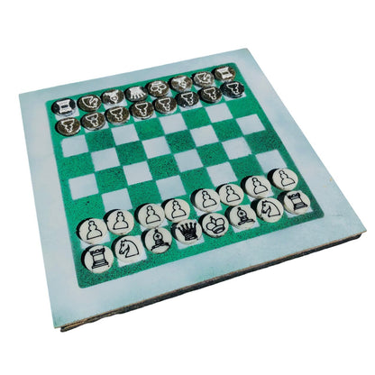 Chess Set - Turf Green