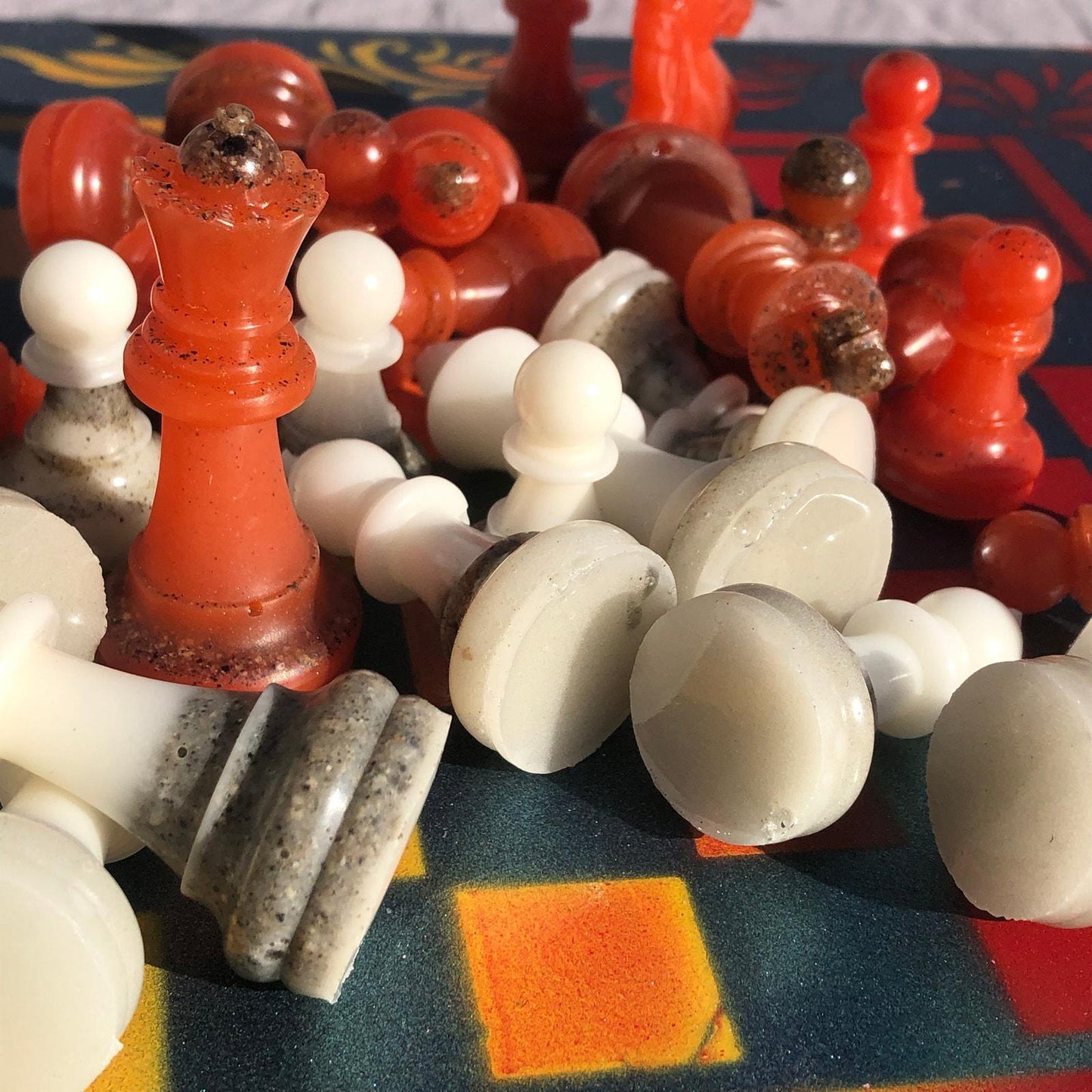 Chess Set - Deluxe Opal