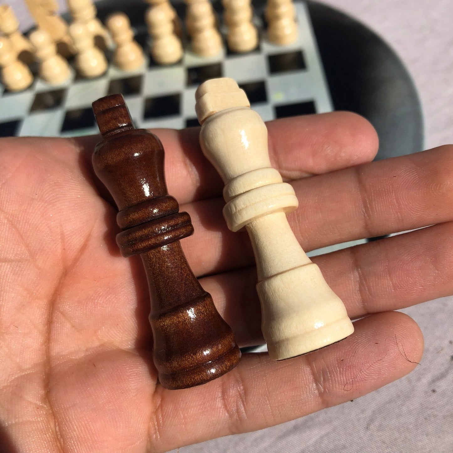 Vinyl Chess Set - Checkered Supreme