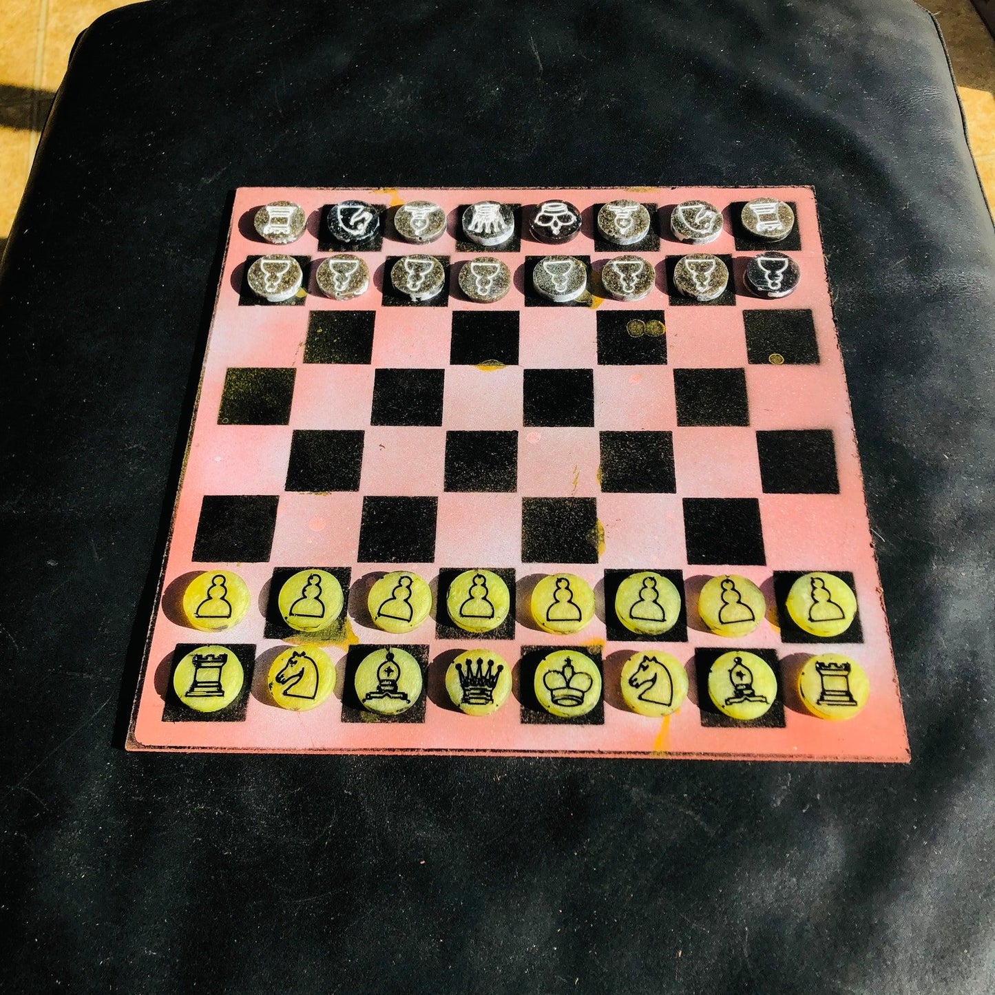 Chess Set - Dirty Pink