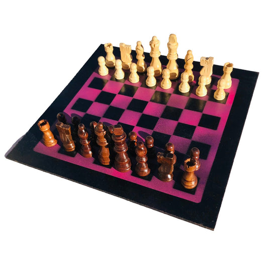 Chess Set - Simplistic Pink