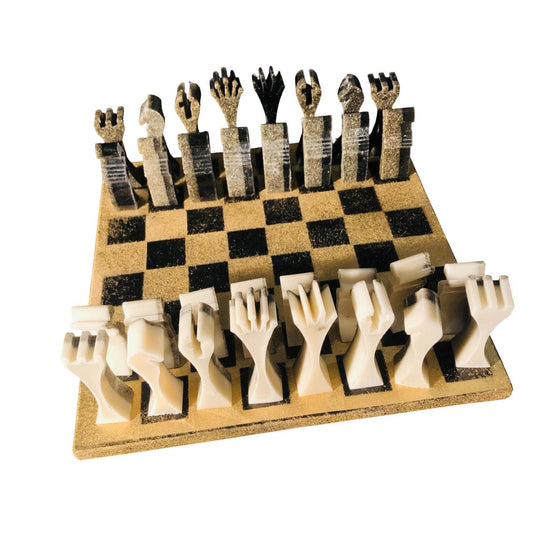 Chess Set - Gold & Black Royal Edition