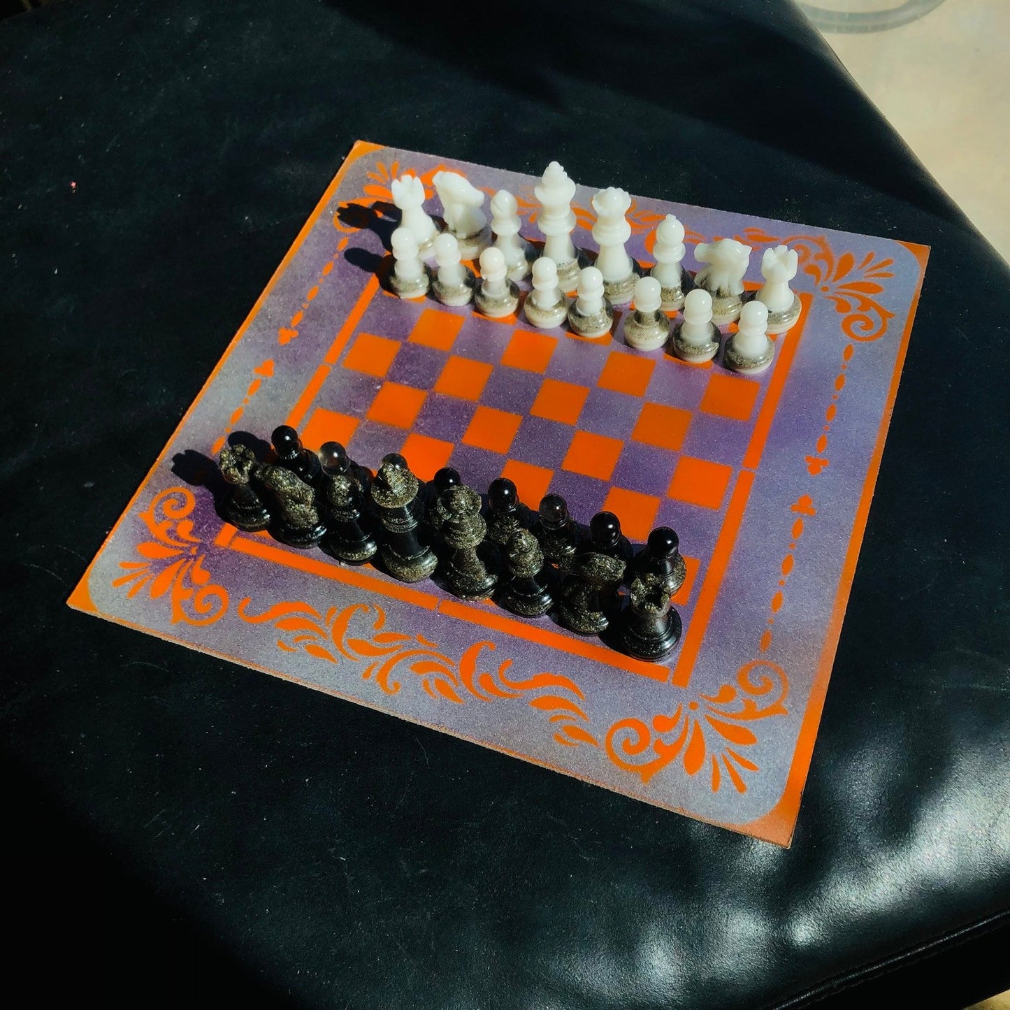 Chess Set - Orange Space