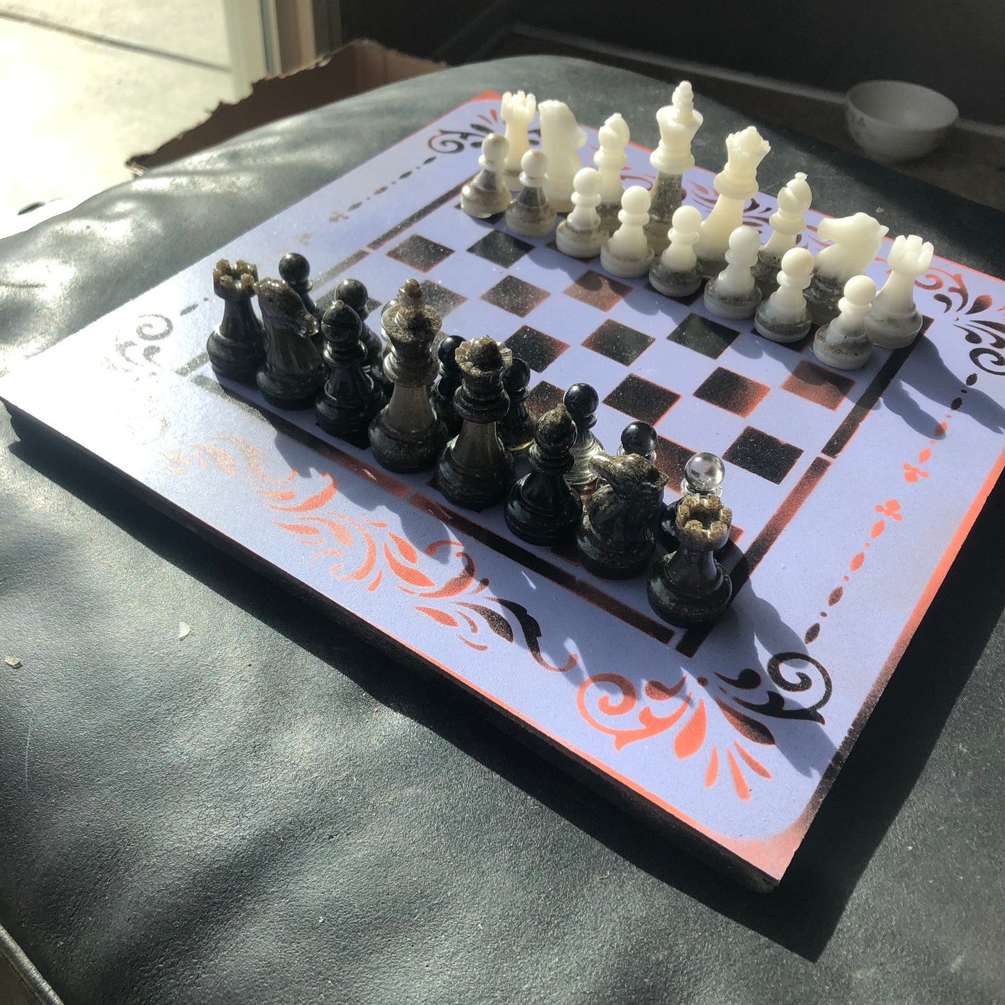 Chess Set - Classic Purple