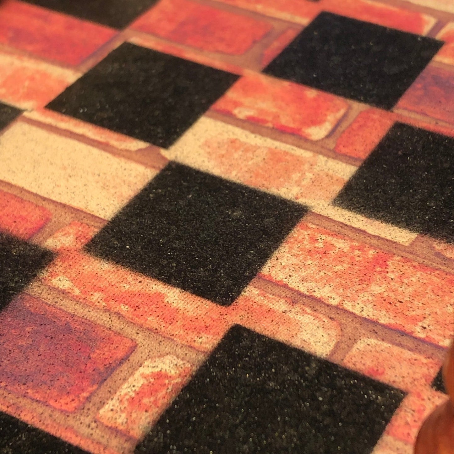 Scrapbook Chess Set - Red Bricks