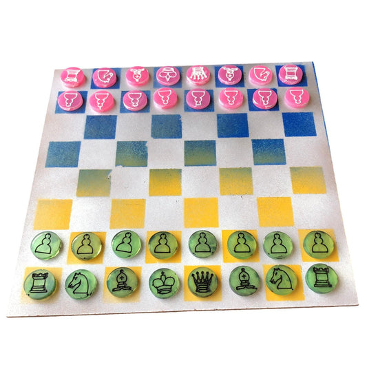 Chess Set - Color Rainbow