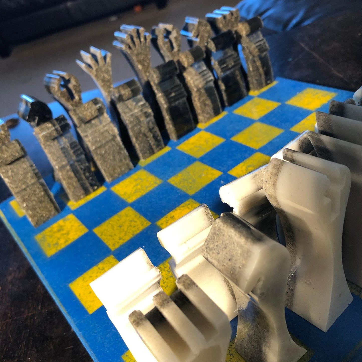 Chess Set - UCLA Colored Edition