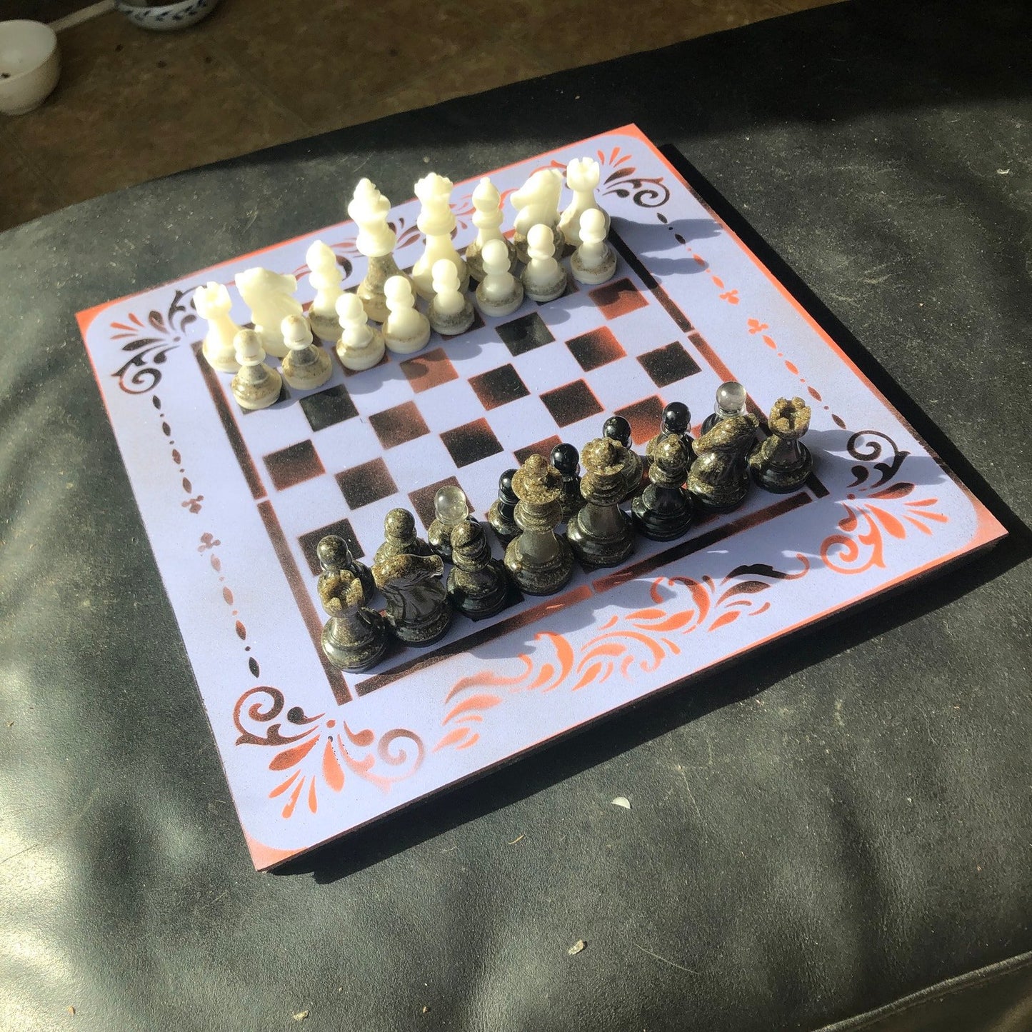 Chess Set - Classic Purple