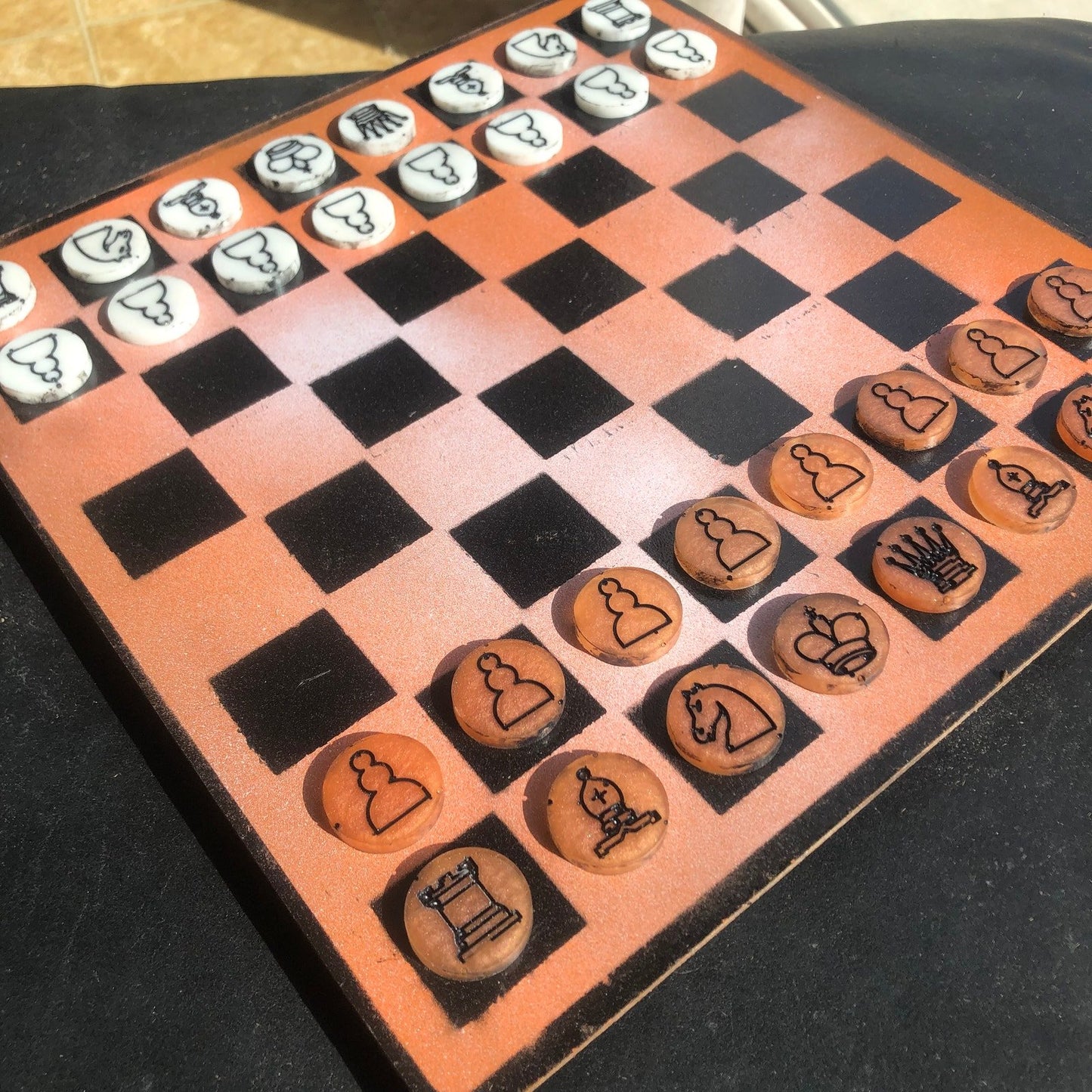 Chess Set - Orange Edition