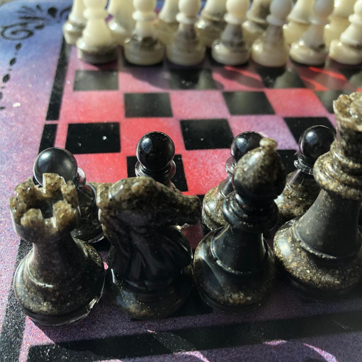 Chess Set - Space Galaxy Deluxe