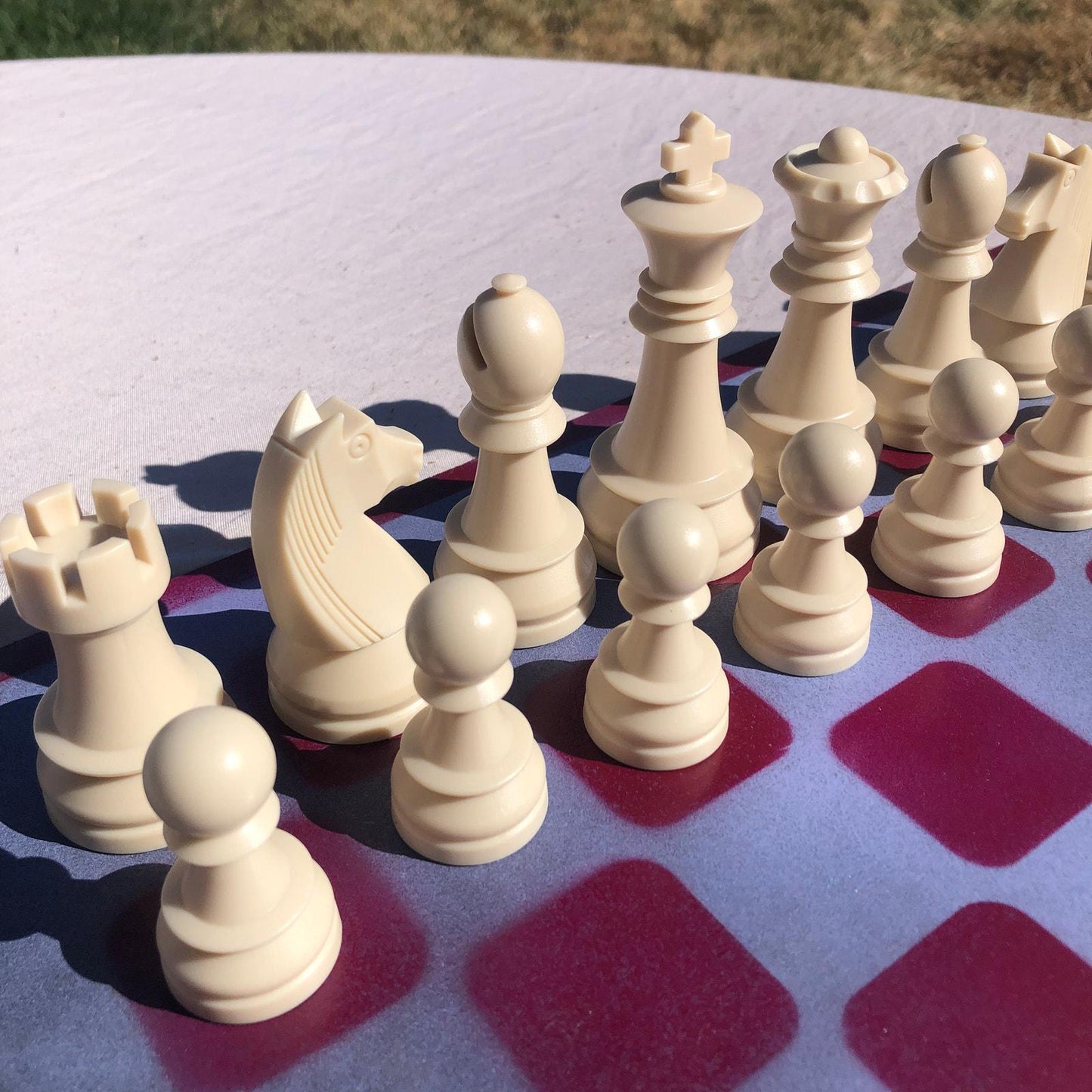 Large Chess Set - Purple Violet