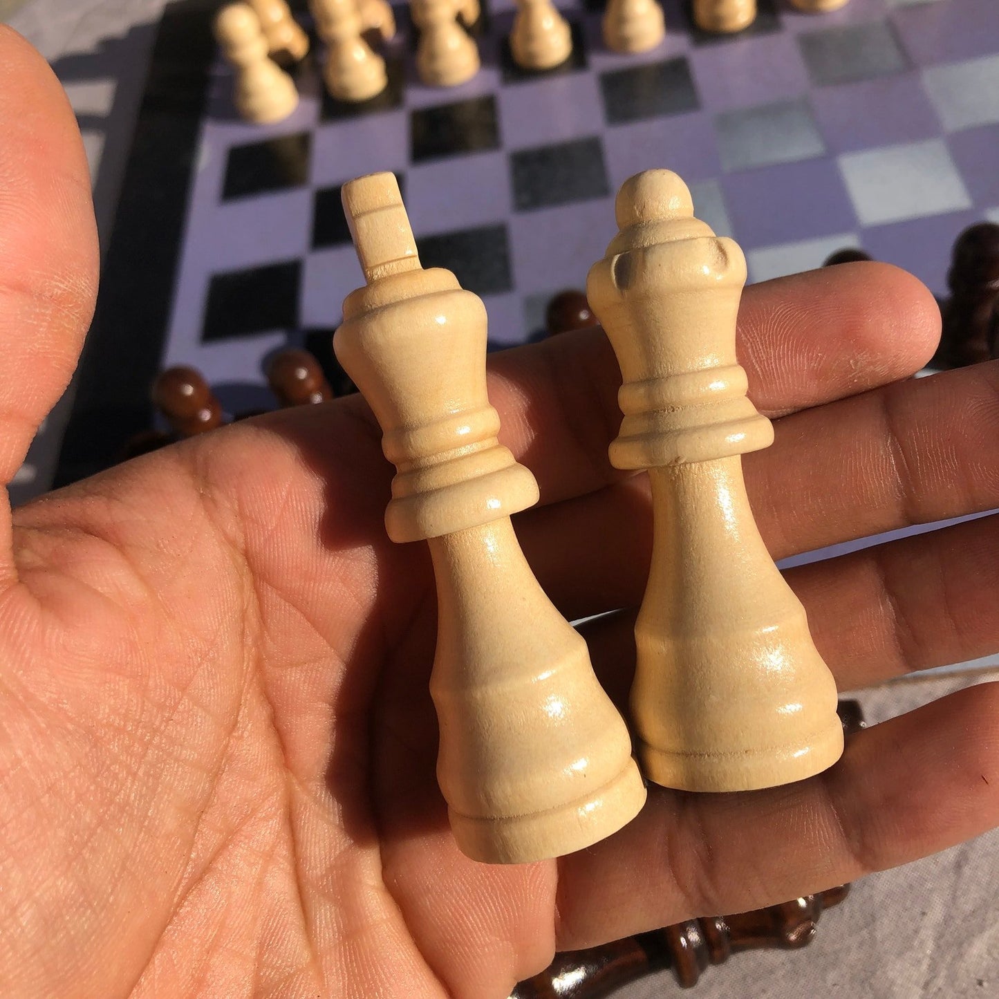 Chess Set - Purple Mist