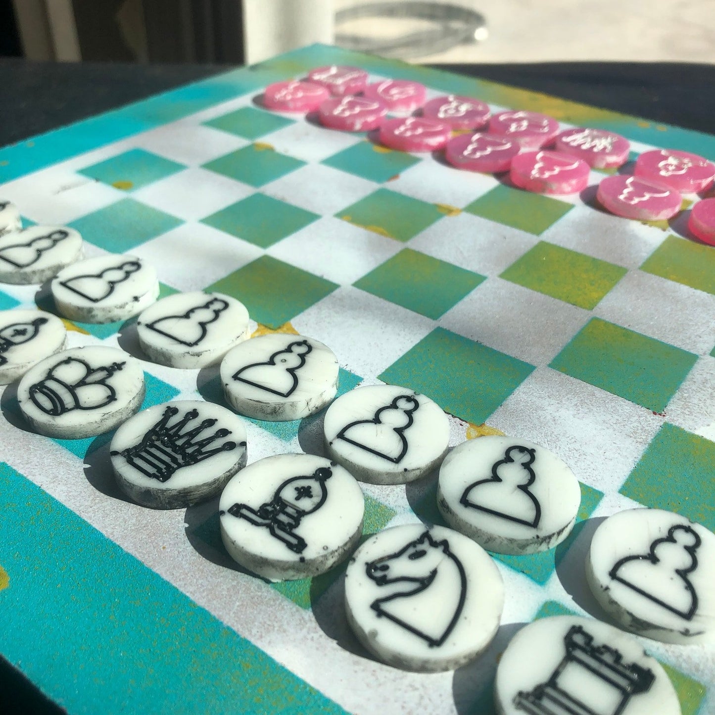 Chess Set - Midday Miami