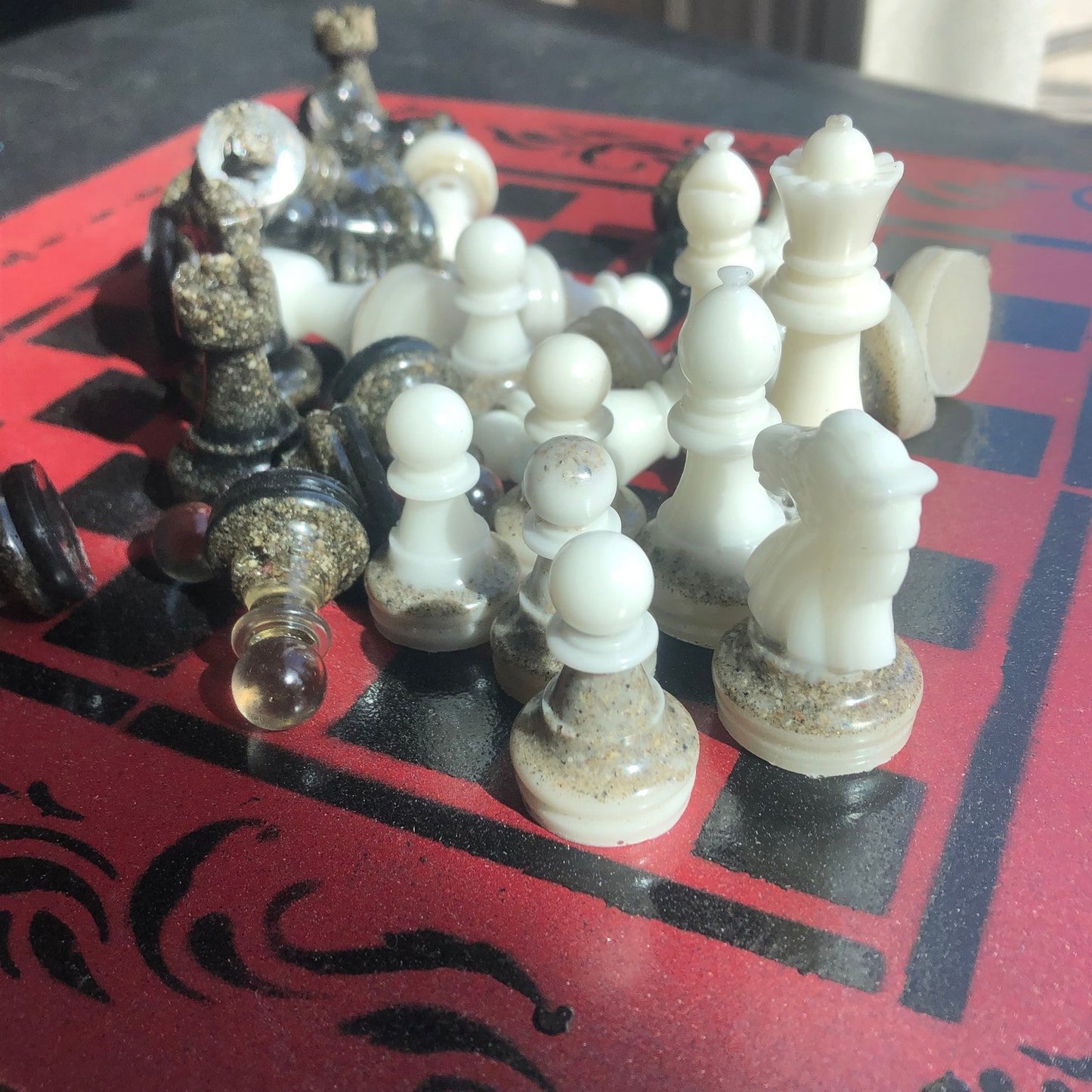 Chess Set - The King's Red