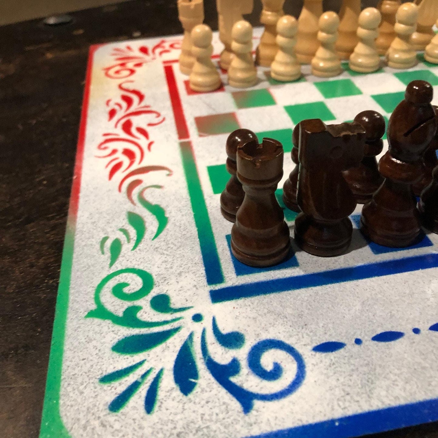 Chess Set - Rainbow Version