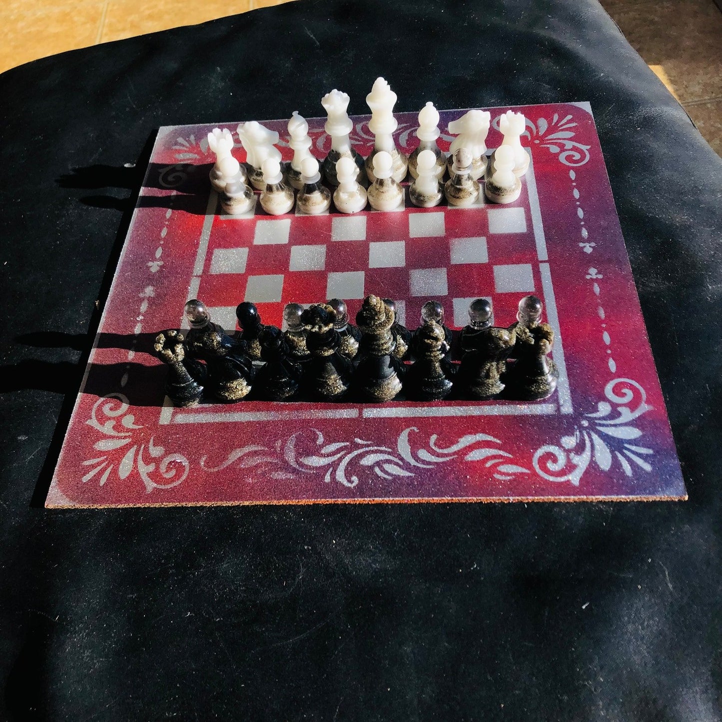 Chess Set - Violet Supreme