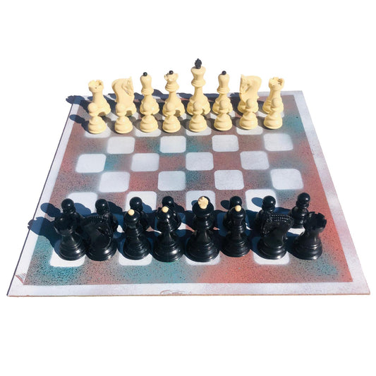 Large Chess Set - Sunset Mist