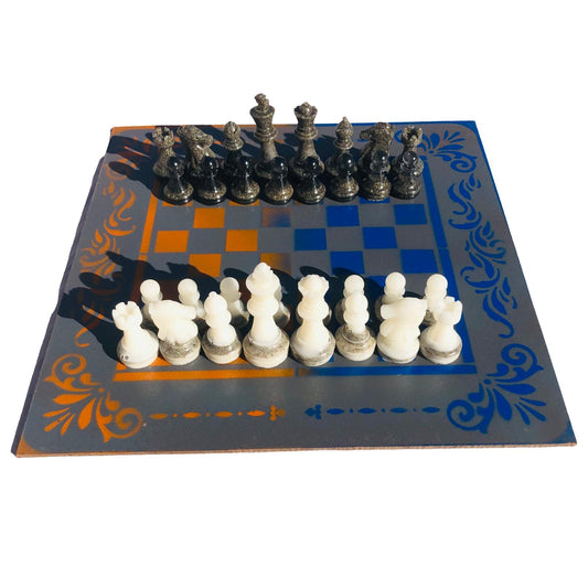 Chess Set - Dark Knight Gray