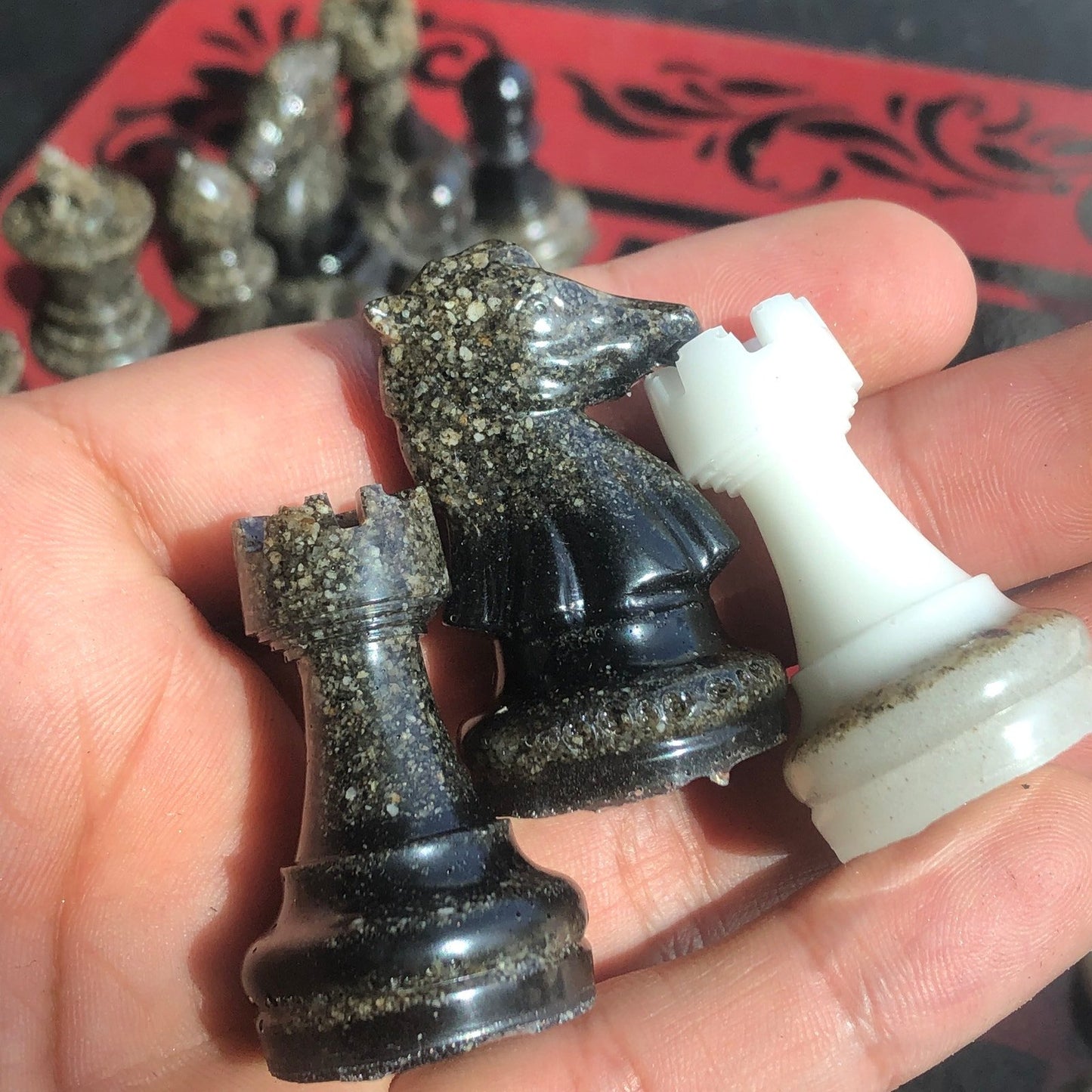 Chess Set - The King's Red