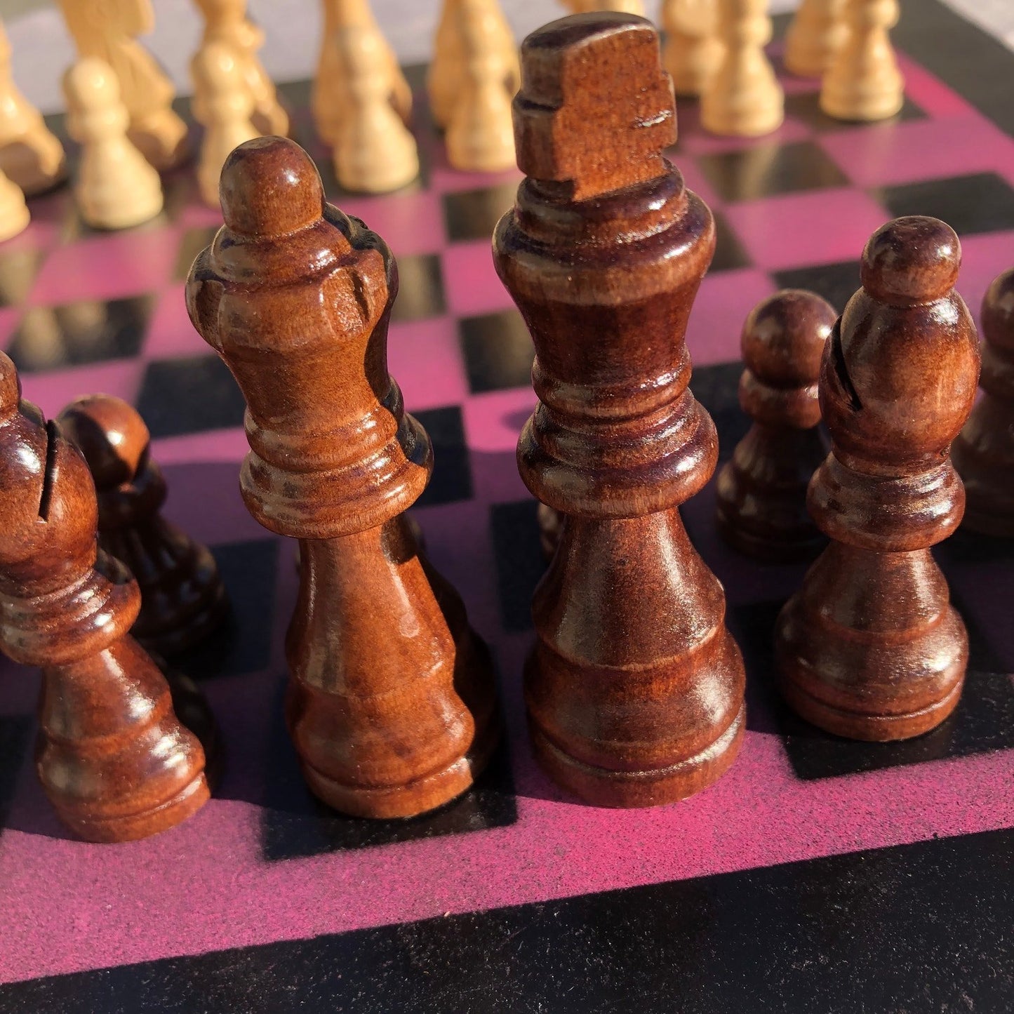 Chess Set - Simplistic Pink