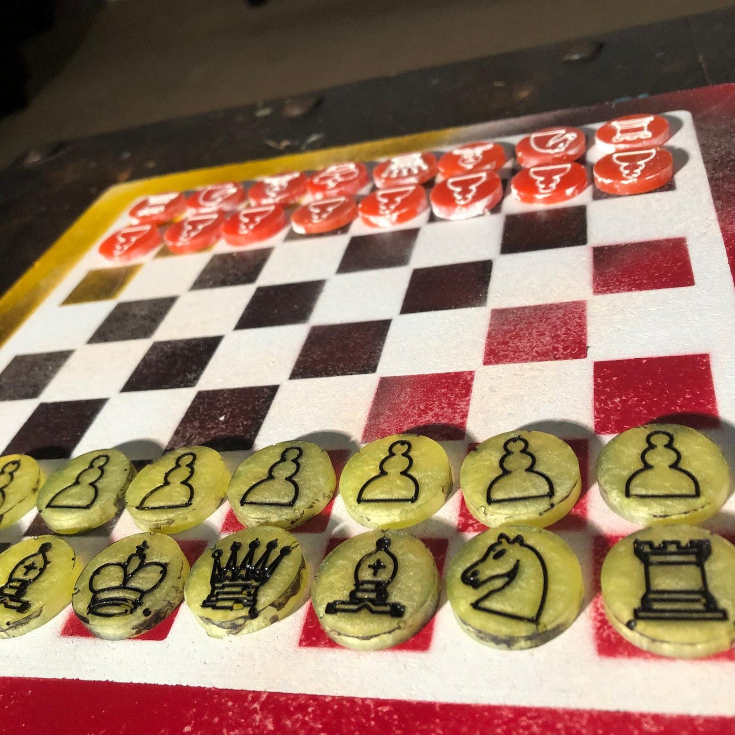 Chess Set - Multiple Color Edition (Resin Pieces)