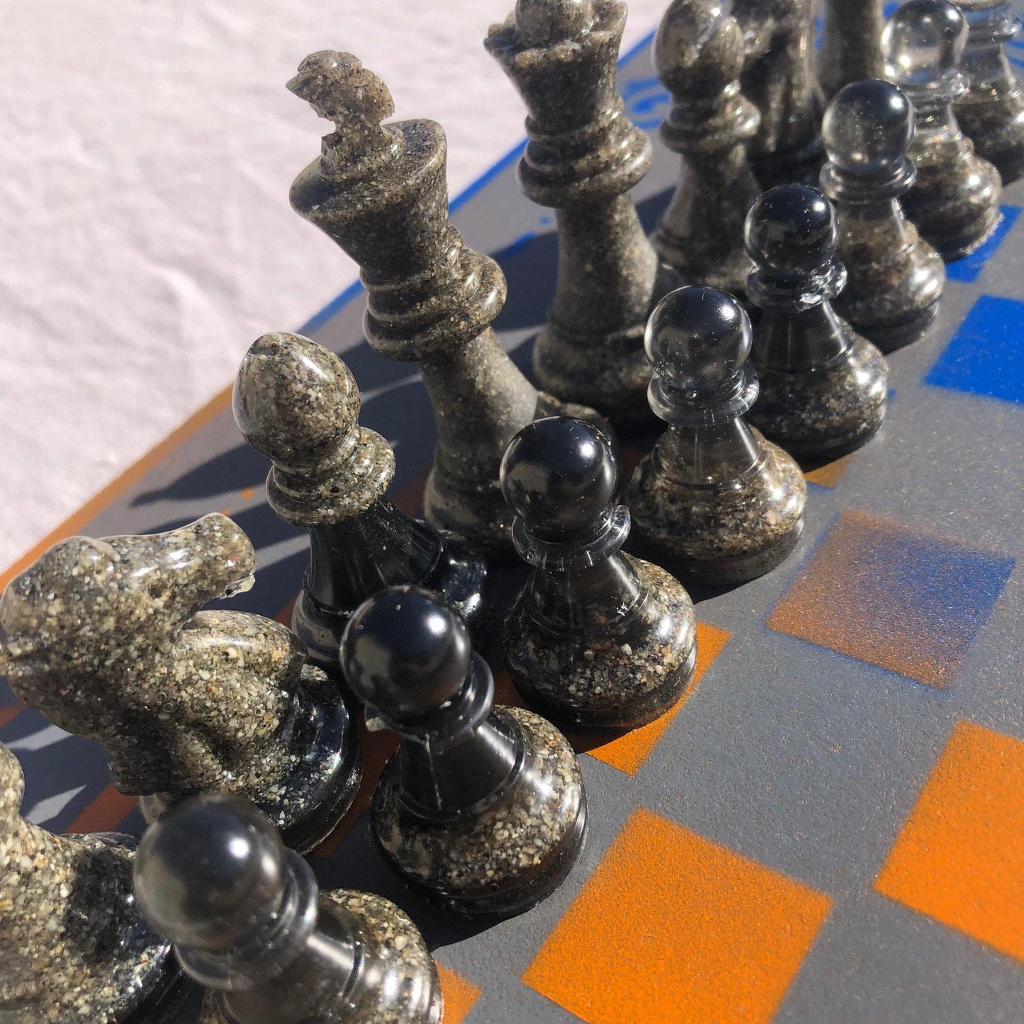 Chess Set - Dark Knight Gray