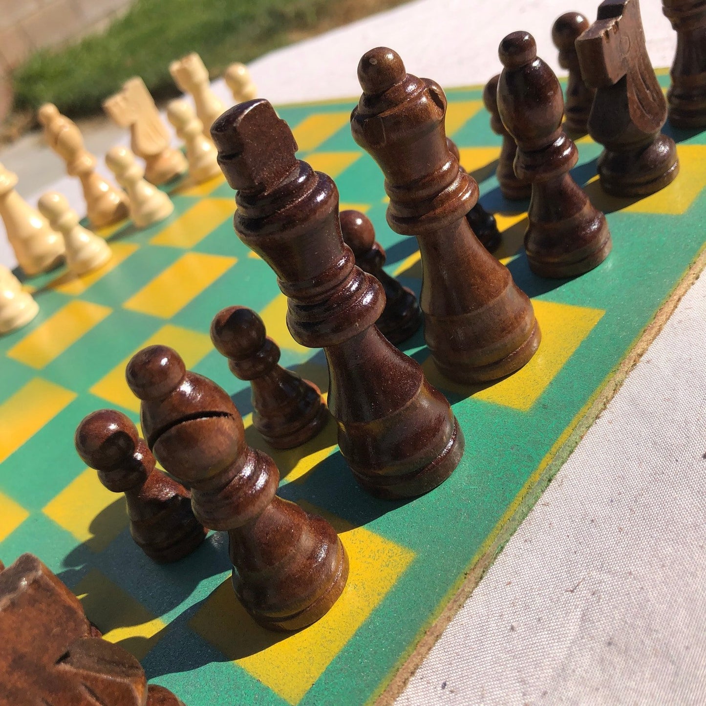 Chess Set - Cheesehead Edition