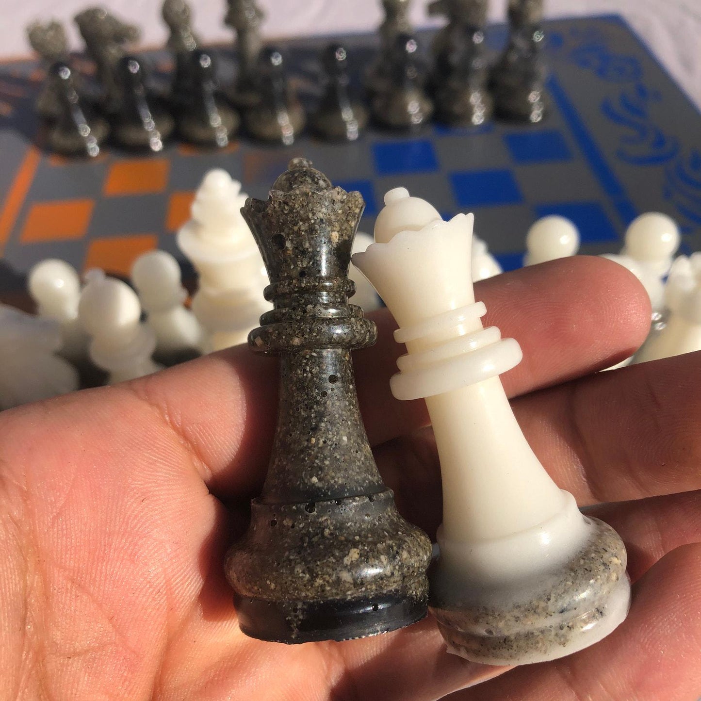 Chess Set - Dark Knight Gray