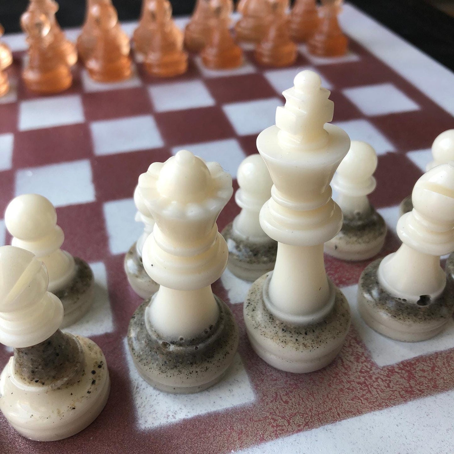 Chess Set - Fancy Rose Gold